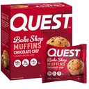 Quest Nutrition Chocolate Chip Muffin, 10g Protéines, 2g Net Carb, Moins de 1g Sucre, Protéines Snack, 4 Compte