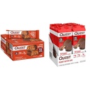 Quest Nutrition Chocolat croustillant Caramel Pecan Hero Protein Bar, 15g Protéines, 1g Sucre et haute protéine Faible Carb, Sans gluten, Céto Friendly, Tourteaux de beurre d'arachide, 12 Compte