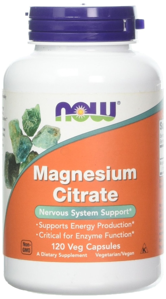Jetzt Lebensmittel Magnesium Citrat Kappen- 120 Vcaps ( 2-Pack)