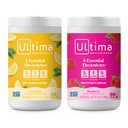 Ultima Replenisher Mélange de poudre d'électrolyte – Sans sucre – Cimonade et framboise, 90 portions – Poudre d'hydratation - 6 électrolytes clés et minéraux traces – Keto Friendly, non-OGM