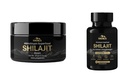 Gut sein Mora Himalayan Shilajit Resin (30g) + Vegan Shilajit Kapseln (60 Count) | 75%+ Fulvic Acid & 85+ Trace Minerals | Mineral-Rich Supplement Bundle für Herren & Frauen