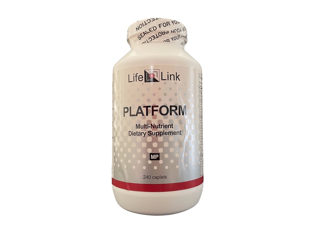 LifeLink PlatformTM | 240 compresse | Multivitamina/Mineral Complex | Contiene: Vitamine, Antiossidanti, Macronutrienti, Elettroliti, Minerali Trace, Complesso, Aminoacidi, Detossidenti, Estratti di erbe