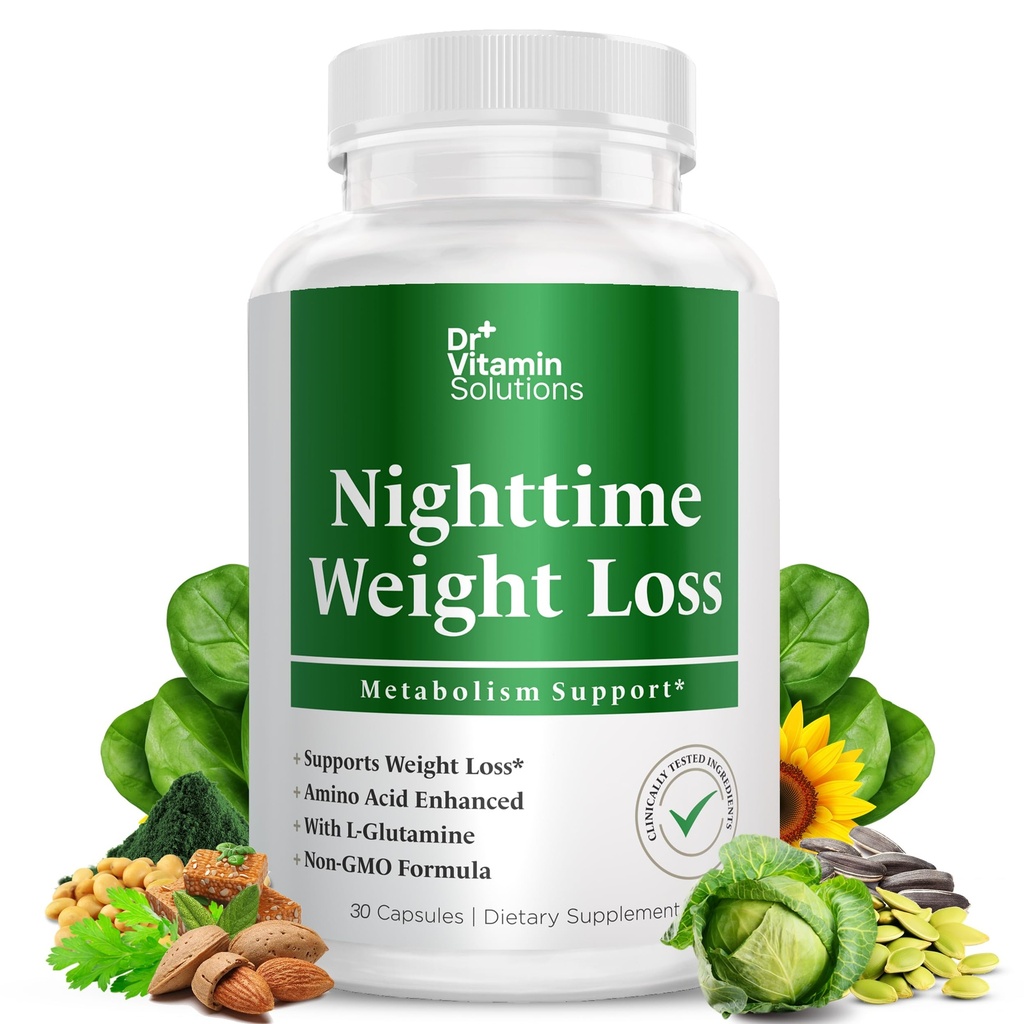 Suppléments de brûleur de graisse de nuit - Suppresseurs d'appétit pour la perte de poids - Femmes et hommes, Sommeil et relaxation - Métabolisme Booster pilules perte de poids 30