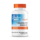 Migliore vitamina D3 2000 IU Softgels per gli uomini e le donne - Supplemento di vitamina D per il sistema immunitario e il supporto di salute del cuore, 50 mcg per la sega, Vit D 3, Non OGM, Gluten & Soy Free - 180 Veggie Softgels
