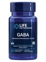 Life Extension GABA, Stress Support, GABA Supplement, Mood Support, Schlaf, Entspannung, Glutenfrei, Non-GMO, Vegetarisch, 60 Kapseln