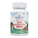 Nordic Naturals Zero Sugar Kids Probiotic Gummies - Fraise Pastèque Saveur - 30 Gummies - Soutient le bien-être digestif et la santé immunitaire - Non-OGM - Testé par une tierce partie - Vegan - 30 portions