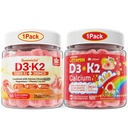 LILICARE Bundle Vitamina D3K2 Gummies per bambini & D3K2 Gummies per adulti