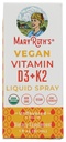 Mary Ruth's Bio Vitamin D3 Plus K2 Spray, 1 FZ