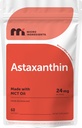 Micro Ingredients Astaxanthin 24mg mit MCT-Öl, 60 Softgels, 2 Month Supply | Max Strength Astaxanthin Antioxidant Ergänzungen | Frische Microalgae Quelle | Non-GMO, Glutenfrei, No Soy