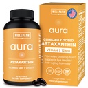 WellPath Astaxanthin 12mg Softgets | Vegan Astaxanthin Ergänzungen von Microalgae | Antioxidantien für Haut Hydration, Elastizität und Augengesundheit | Non-GMO, Made in USA, 2 Month Supply