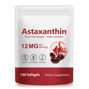 Astaxanthin-Ergänzungen, unterstützt Auge, Gelenk, Interne Zirkulation, Hautgesundheit, Astaxanthina Antioxidans-Ergänzungen (1Bag120P)