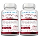 Genehmigtes Science® Astaxanthin 12 mg - Extra Strength Antioxidant - Unterstützt Herz, Augen, Haut - 180 Vegan Kapseln - 6 Monate Versorgung