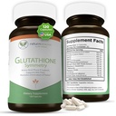Glutathione Symmetry | S-Acetyl Glutathione Supplement | Antiossidanti & Detoxification Supplement | Supporto cellulare naturale | All-Natural, Vegan, Non-GMO, 120 caps