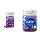 OLLY Sleep Bundle mit Ultra Strength Softgels, 10mg Melatonin und Kindergummis, 0.5mg Melatonin, okziale Schlafunterstützung