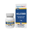Melatonina Sorgente Superiore 1 mg - Integratore di supporto per il sonno sano per gli adulti - Formula di melatonina con gli aiuti di camomilla Rilassamento e sonno riposante - 100 compresse dissolving sublinguali