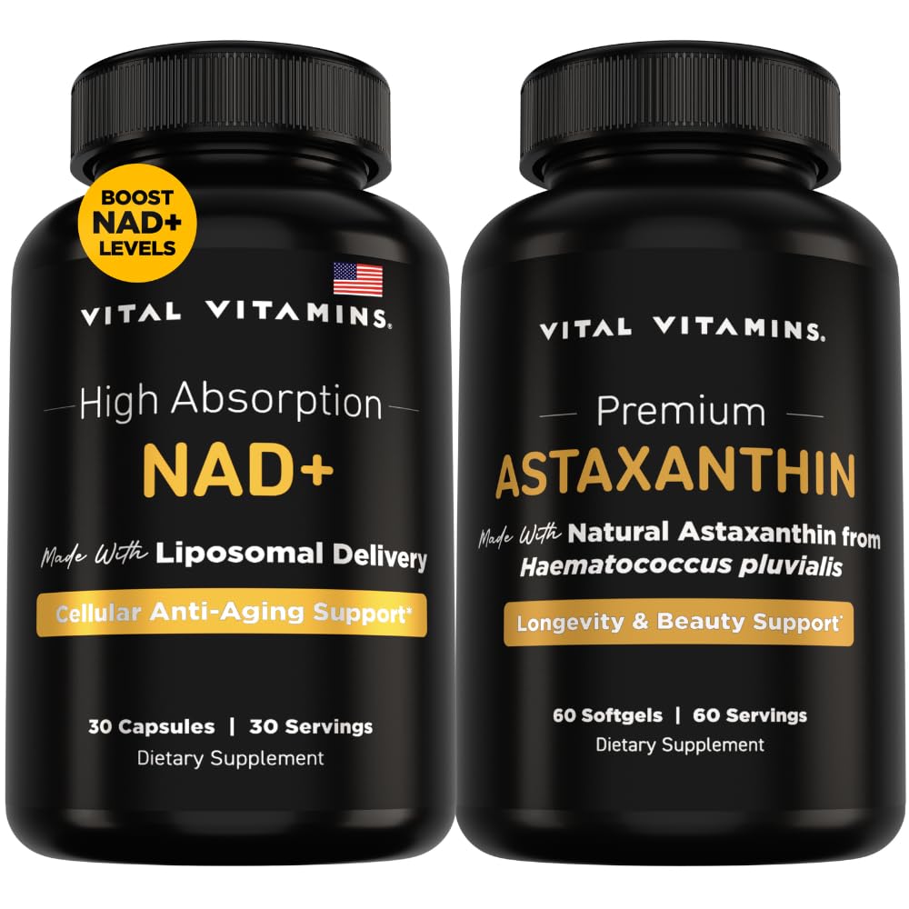 Vitamine vitali NAD+ 30 ct + Astaxantina 60 ct