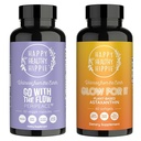 Felice sano Hippie Glow per esso Astaxanthin supplemento & andare con il flusso Perimenopause supplementi per le donne