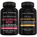 Vital Vitamine Reine Hyaluronsäure 60 ct + Astaxanthin 60 ct