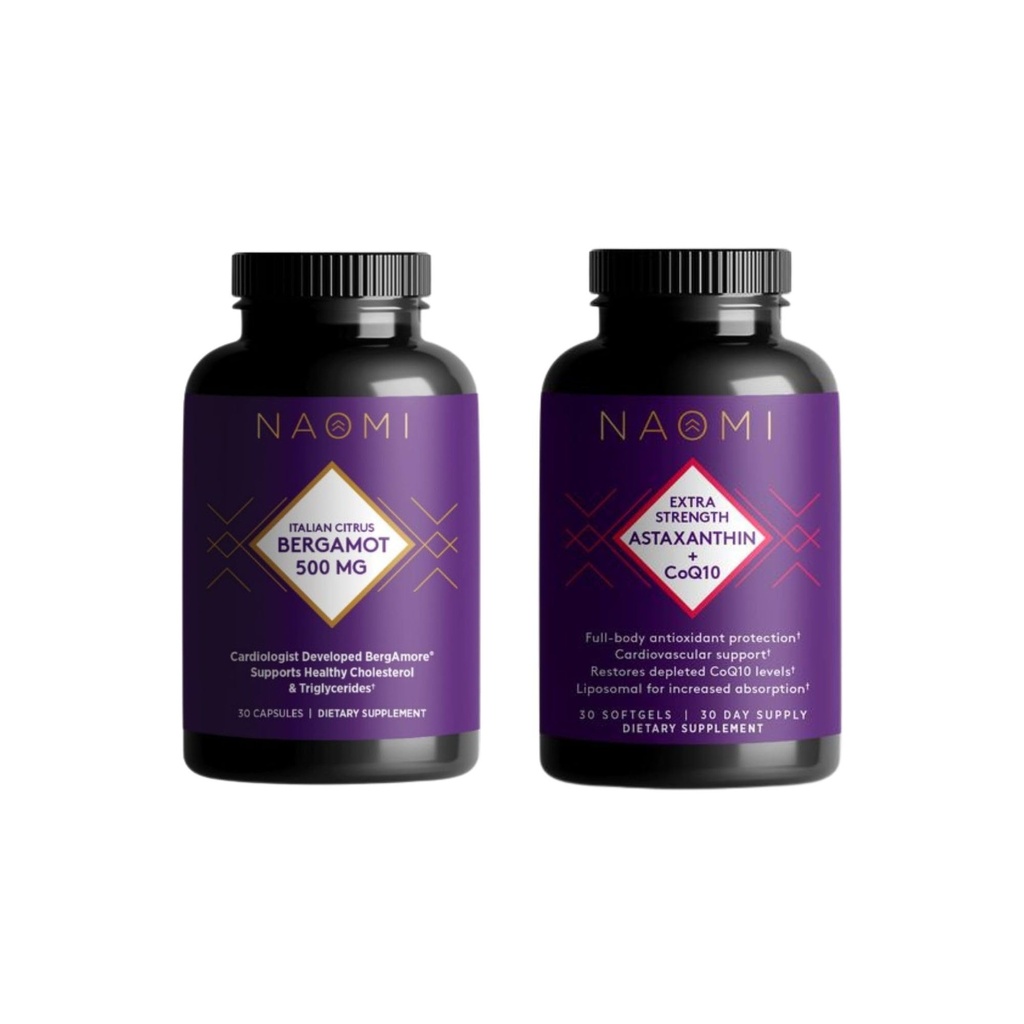 NAOMI Bergamot 500 mg Astaxantina e CoQ10