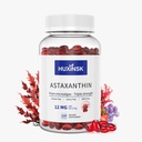 Astaxanthine 12mg Suppléments, 120 Softgel, Max Strength Astaxanthine Suppléments antioxydants, Microalgues fraîches, 4 mois d'approvisionnement, soutient l'oeil, articulaire, la circulation interne, la santé de la peau, 1 bouteille