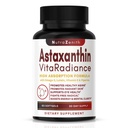 Astaxanthin-Ergänzung mit Omega-3, Vitamin E & Lutein – 60 Kapseln für Super Antioxidant-Unterstützung, Energie-Boost, Mental Clarity & Eye/Skin Care – Triple-Action-Formel (Powerful Antioxidant Complex)