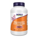 NOW Integratori alimentari, Glucosamina & Chondroitin con MSM, Salute comune, Mobilità e Comfort*, 180 capsule di Veg