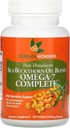 SeabuckWonders Organic Sea Buckthorn Oil, Omega-7 Complete Softgels, 180 Count, con Omega 3, 6 & 9, Supporta capelli, pelle & Nail Health, 1000mg per Serving