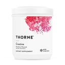 THORNE Creatine - Micronized Creatine Monohydrate Powder - Unterstützung für Muskeln & Kognitive Funktion* - für Frauen & Männer - Erdbeere - NSF zertifiziert für Sport - 5 g pro Servieren - 60 Servietten