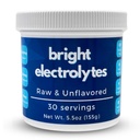 Polvere di elettrolito di idratazione luminosa - cruda e naturale - non aggiunti aromi, zucchero zero - sale marino, sale rosa himalayano, magnesio e potassio - vaso medio 5,5 oz
