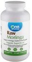 One Planet Nutrition Raw Moringa Capsule 500 mg (120 Count) - Nano Particle Size Moringa Oleifera Extract for High Absorption - Micronutrient Rich & Detoxifying - Non GMO, Vegan, Gluten Free