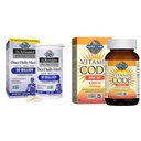 Jardin de la vie Probiotiques pour les hommes 50 milliards CFU 15 souches + vitamine D3 5000 UI brut D3 60 capsules végétariennes