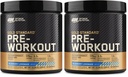Optimum Nutrition Or Standard Pré-entraînement, Vitamine D pour le soutien immunitaire, avec Créatine, Beta-Alanine et Caféine pour l'énergie, Keto Friendly, Blueberry Lemonade, 30 portions, (paquet de 2)