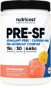 Nutricost Stim-Free Pre-Workout, 30 Serve (Pink Lemonade) - Caffeina Free, Stimulant Free, Non-OGM, Gluten Free