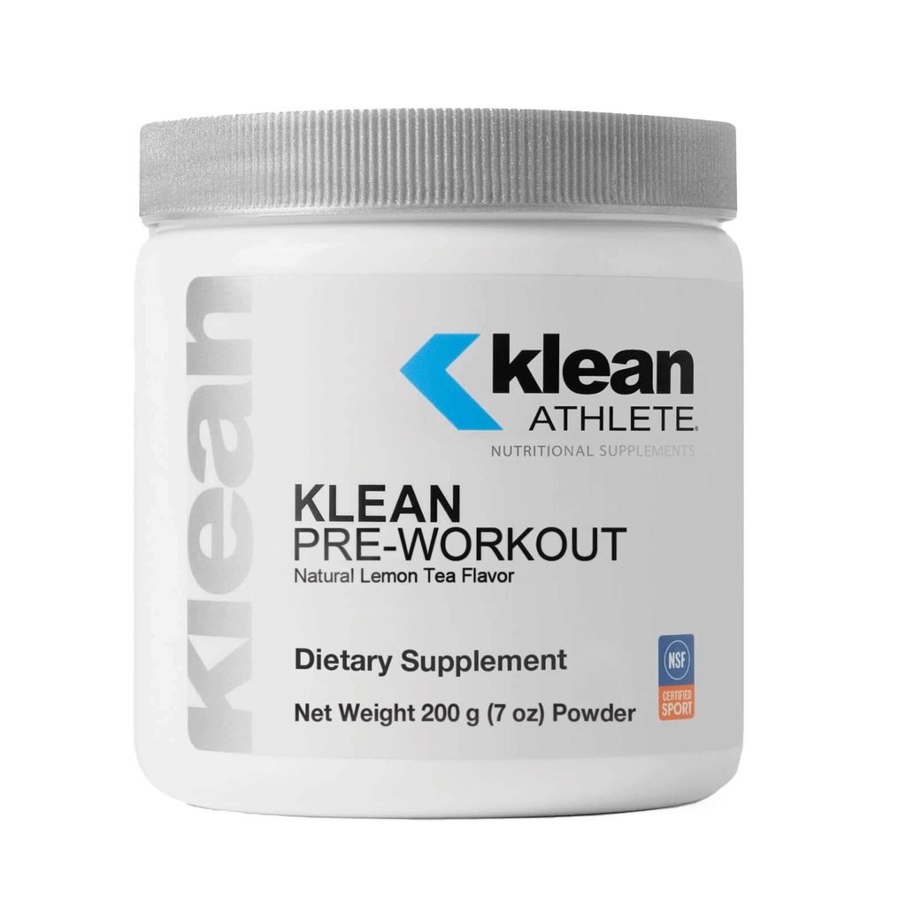 Klean ATHLETE Pré-entraînement Formule unique avec extrait de racine de betterave, vitamine C, et caféine biologique pour soutenir l'endurance athlétique