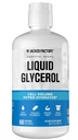 Jacked fabbrica liquido glicerolo cellulare volume idratore iper - pompa pre allenamento con glicerolo vegano per pompe del muscolo, & forza - 60 porzioni, non aromaed