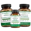 NAC + Omega-3 + B Ensemble complexe – Immune, énergie et soutien cardiaque