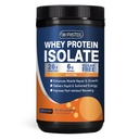 DRFOSTER Isolato di proteine del siero di latte - non aromatizzato, erba-Fed, 26g Proteine & 6g BCAA per la crescita del muscolo & Recupero, Sugar Free & Keto Friendly, 1.1LB, 16 Servings