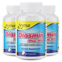 Arymar Diosmin Plus 500 avec Hespéridin & B Vitamines – 60 Capsules (3-Pack)