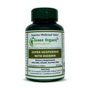 Suppléments bio verts Hespéridin, Diosmin 180, Formule unique (Fabriqué à la main, non OGM, végétalien, sans gluten) (paquet de 2)