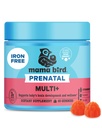 Best Nest Wellness Mama Bird Prenatal Multi Plus - Prenatal Care Supplement unterstützt Brain & Digestive Gesundheit - Vegan Multivitamin mit Methylfolat &amp; Mehr - Erdbeere, 60 Gummis (30 Servierungen)