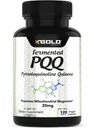 PQQ fermenté (99,7 %+ Pure) – Soutien mitochondrial, Boost énergétique, Santé du coeur et du cerveau, Mieux dormir – Supplément non OGM