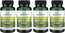 Swanson Spearmint Leaf (Mentha Spicata)-Full Spectrum Supplement Herbal Supporting Digestive Health '&' Mild Stomach Issues - (60 Capsule, 400mg Ogni) 4 Pack
