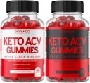 Keto ACV Gummies (60 Count) e Keto ACV Gummies (90 Count) per la perdita di peso Formula avanzata (1000mg) Supporto Digestione sana & Metabolismo - Delicious Apple Flavor, Non-GMO, Vegan & Made in USA