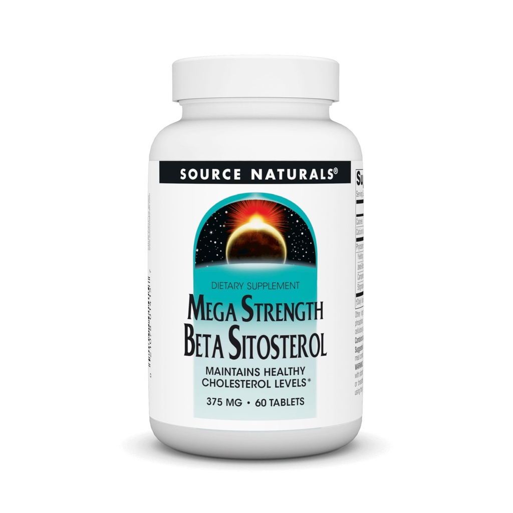 Quelle Naturals Mega Strength Beta Sitosterol 375mg - 60 Tabletten