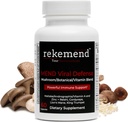 Pilzergänzung für Immununterstützung - Enthält Lions Mane, Cordyceps & Reishi Pilzextrakte - 60 Kapseln