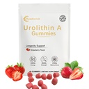 Urolithin A Supplement Gummies,500mg Urolithin A+ Supplement,Mitochondrial Support Supplement for Cellular Support,Muscle Strength & Longevity,Renewal, Sugar Free,60 CT
