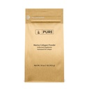 Reine Original-Inhaltsstoffe Marine Collagen Pulver (1 lb) Natural & Unflavored, Protein Peptide, wiederverschließbare Tasche