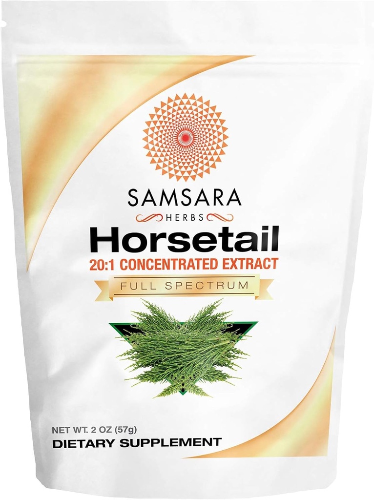 Poudre de queue de cheval de Samsara (2oz/57g) - 20:1 Extrait concentré