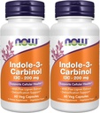 Indole-3-Carbinol (I3C) 200 mg - 60 capsule di veg x 2 bottiglie
