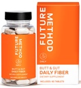MÉTHODE FUTURE Supplément fibre, Acacia et Psyllium Pilules fibreuses pour la digestion (60ct)